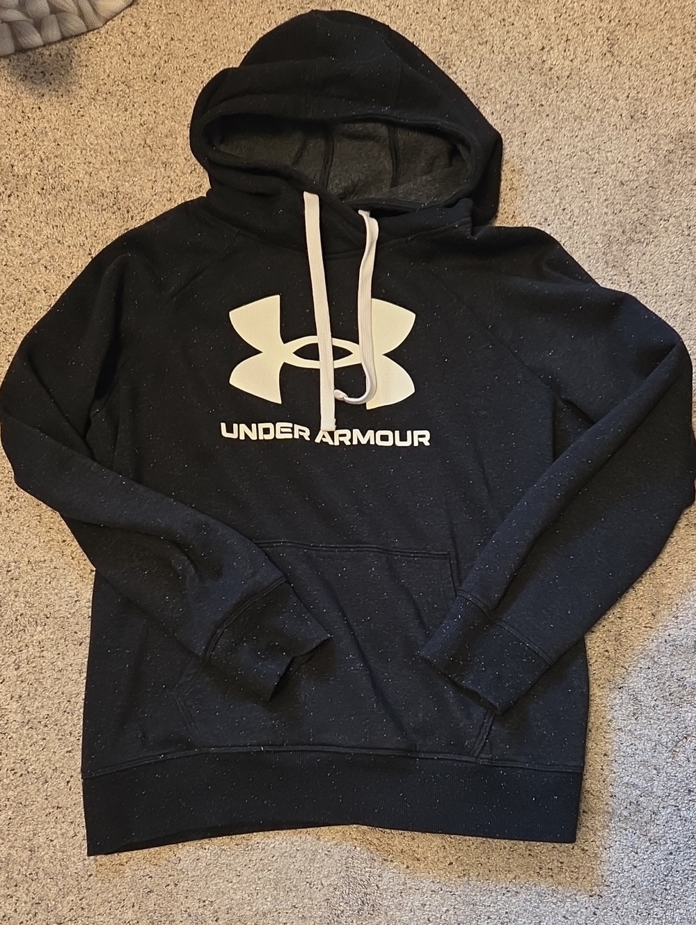 Under Armour Dark Grey Sweatshirt Hoodie Sz M
